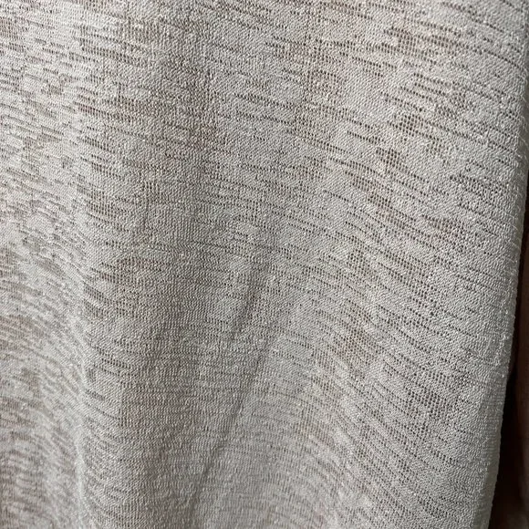 📌R & M Richards Knitted Dress with Attached Open Waterfall Front Cardigan - Picture 7 of 13